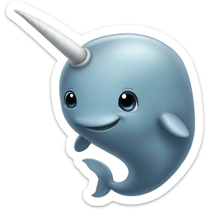 Narwhal sticker
