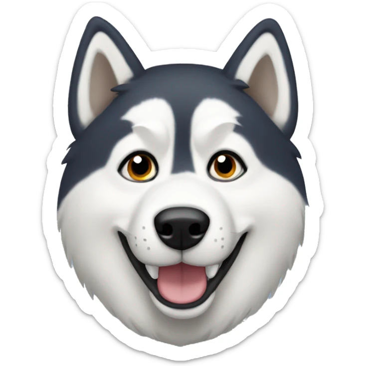 husky sticker