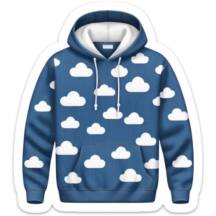 The white spots on this Denim Tears Hoodie resemble abstract floral or cotton wreath shapes, made up of irregular, cloud-like clusters. Each spot has a circular or slightly oval form, with rough, organic edges that give it a natural, hand-painted look. The scattered placement across the hoodie creates a bold yet artistic contrast against the black fabric, making the pattern visually striking and unique. sticker