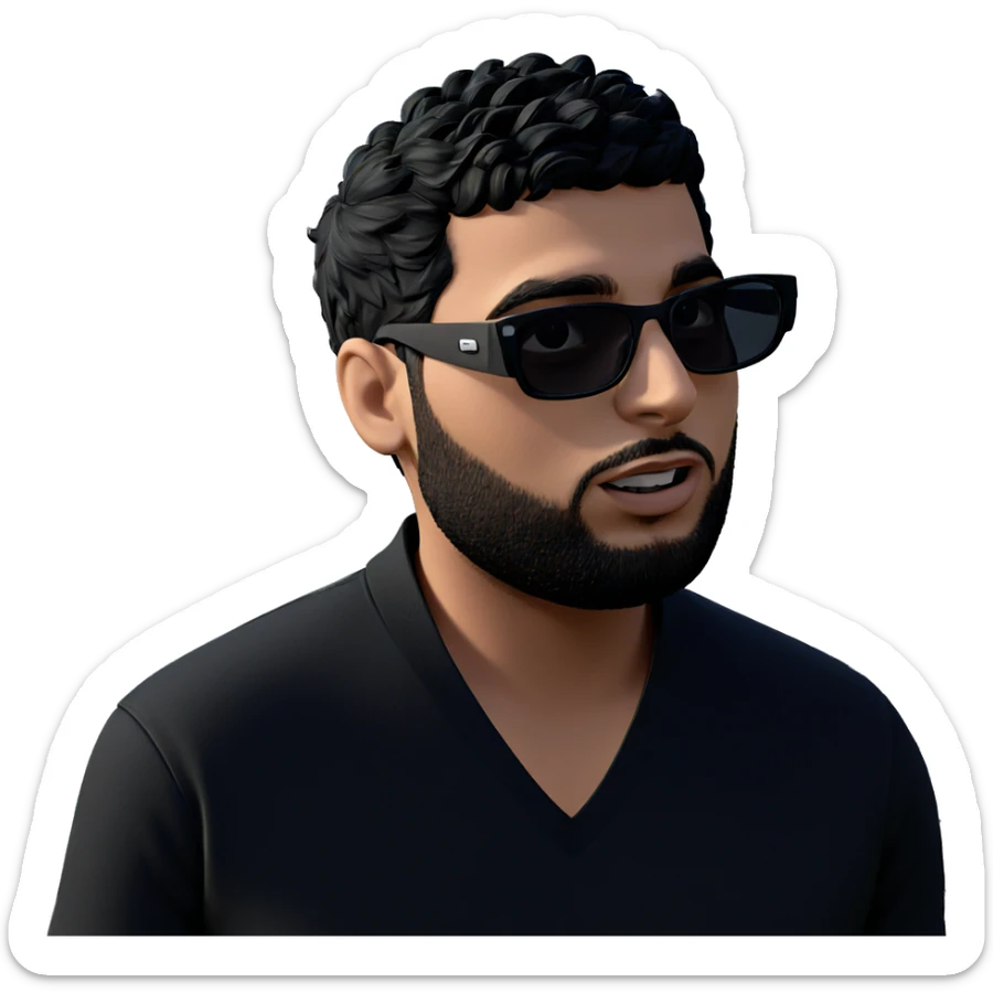 two boys outdoors in black sticker