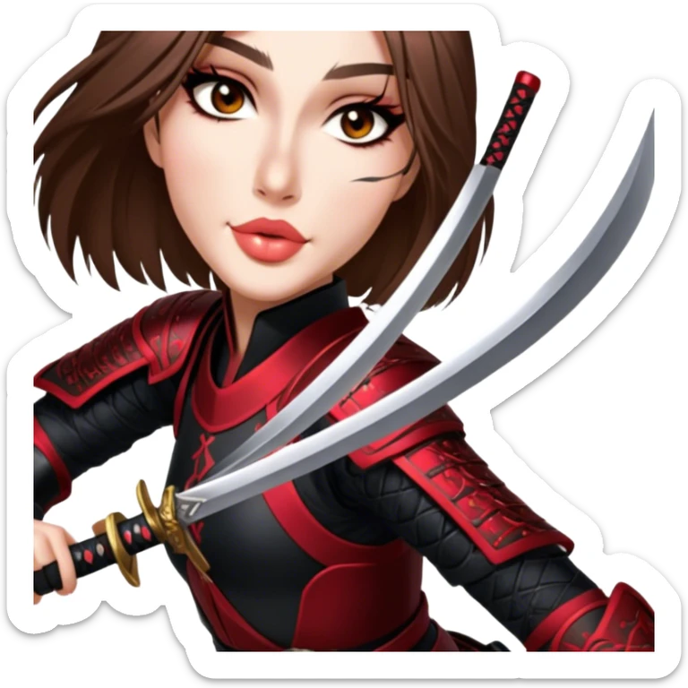 Katana Master sticker