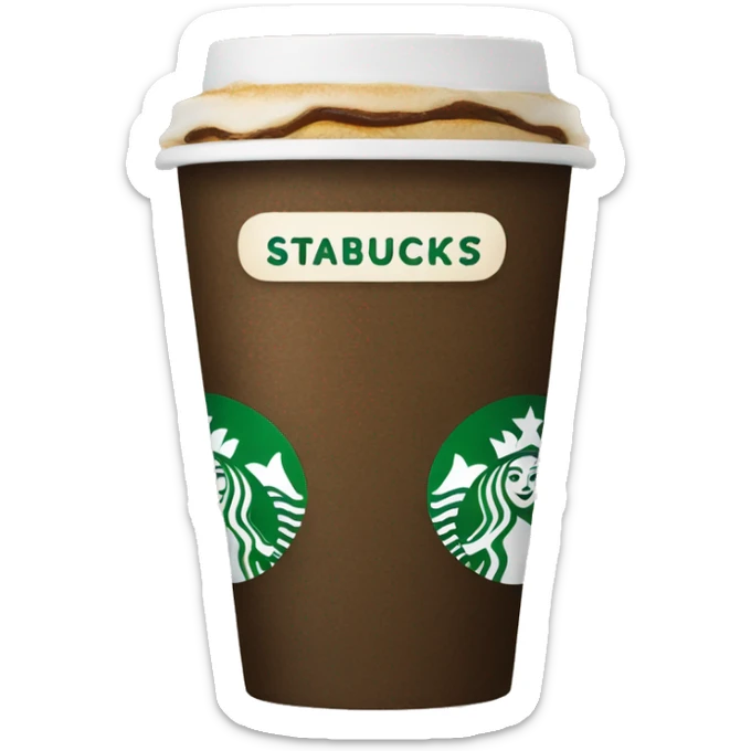Starbucks sticker