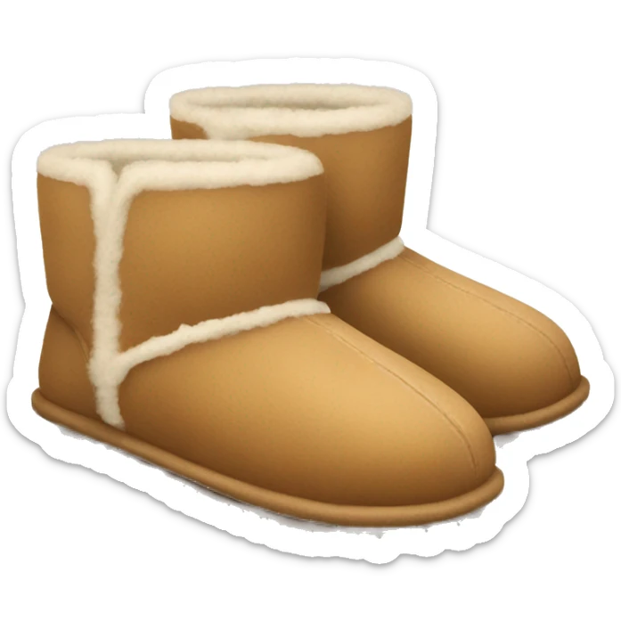 ugg slippers sticker