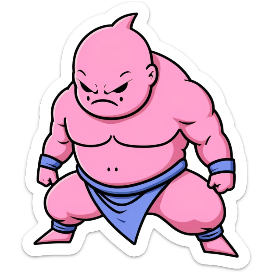 Majin buu sticker
