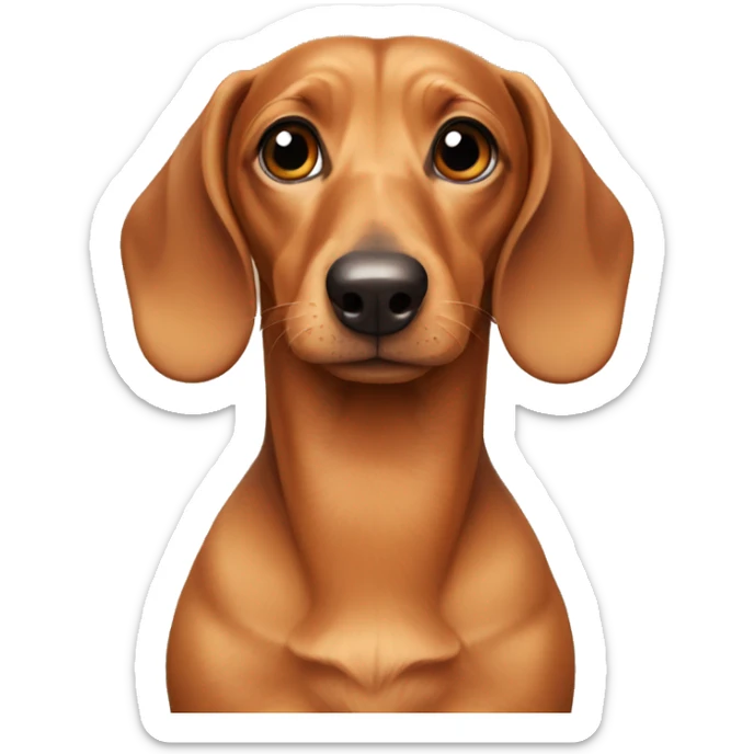 daschund sticker
