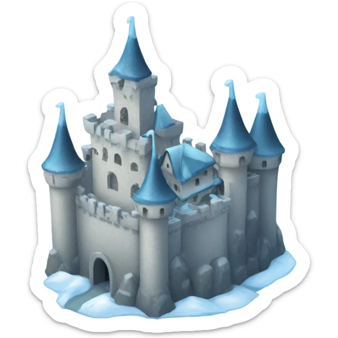 Frozen Castle sticker