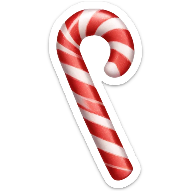 candy cane sticker