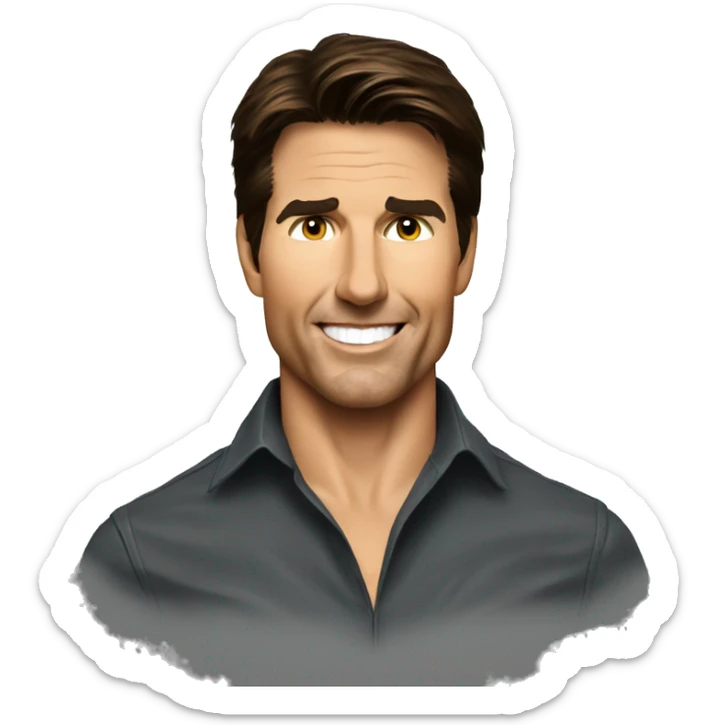Tom Cruise sticker