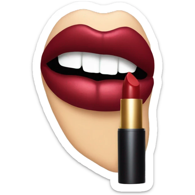Lipstick  sticker
