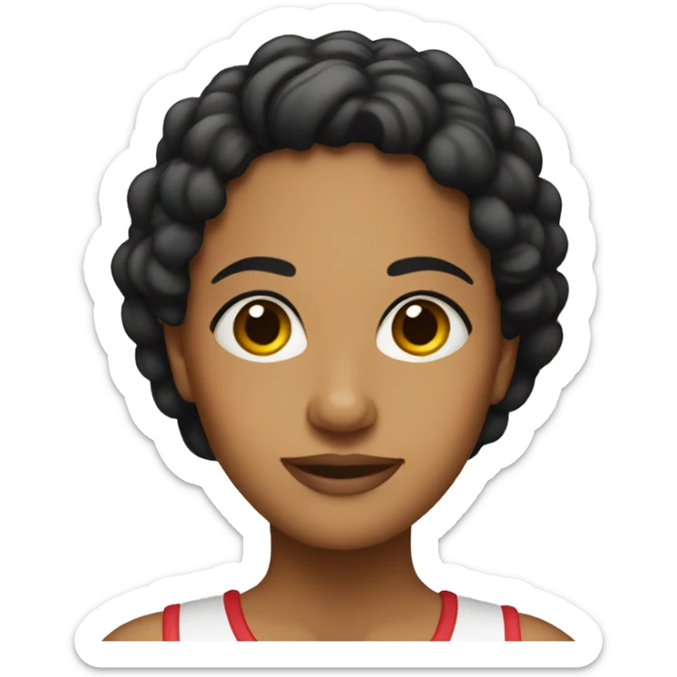 PUERTO RICAN WOMAN sticker