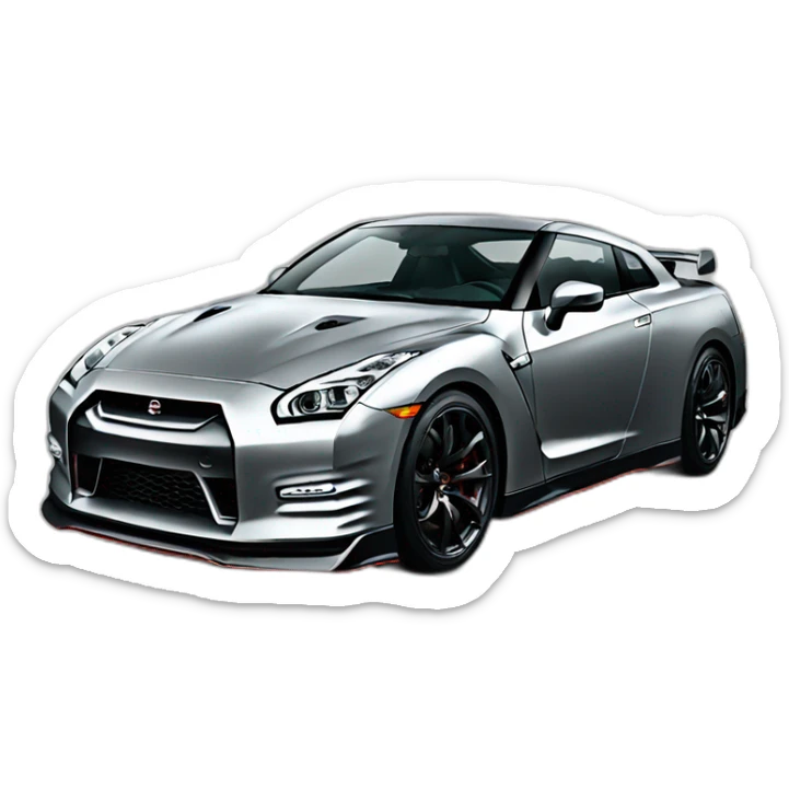 Nissan GTR sticker