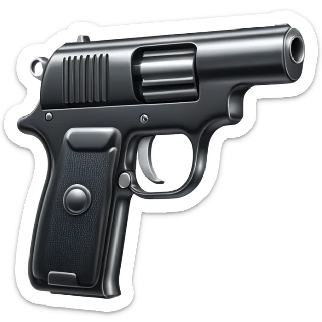 Gun sticker