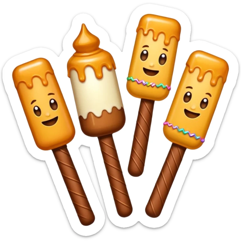 Batom caramelo  sticker