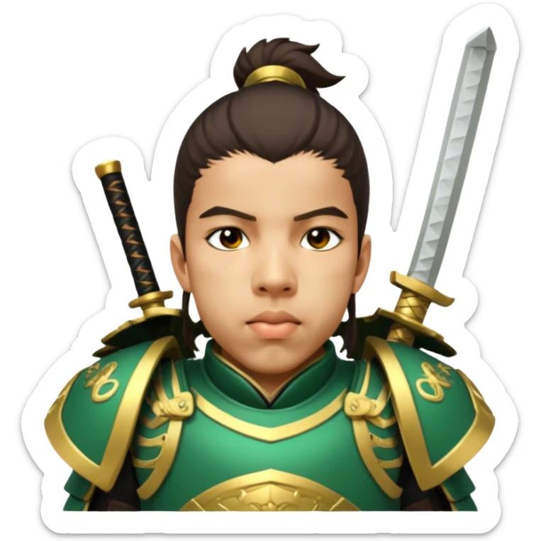 Samurai Guardian sticker