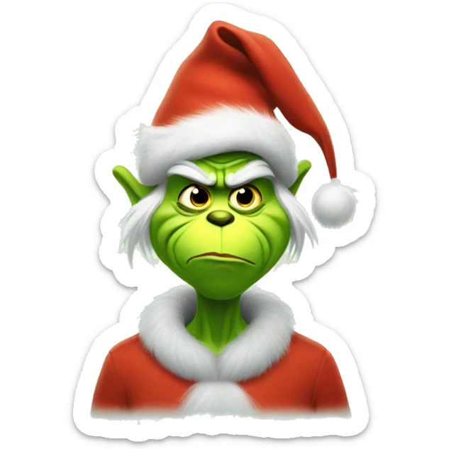 grinch  sticker