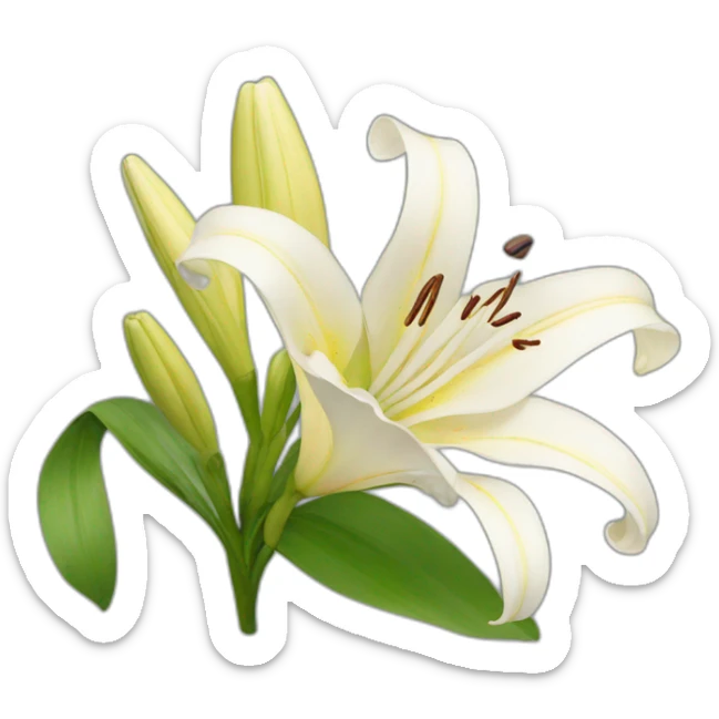lily sticker