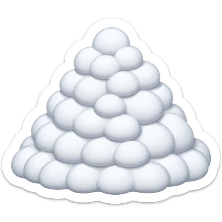  snow that accumulates on the roof of the house without the house sticker