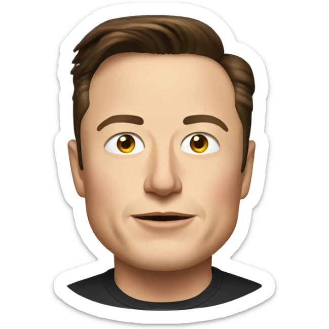 Elon musk sticker