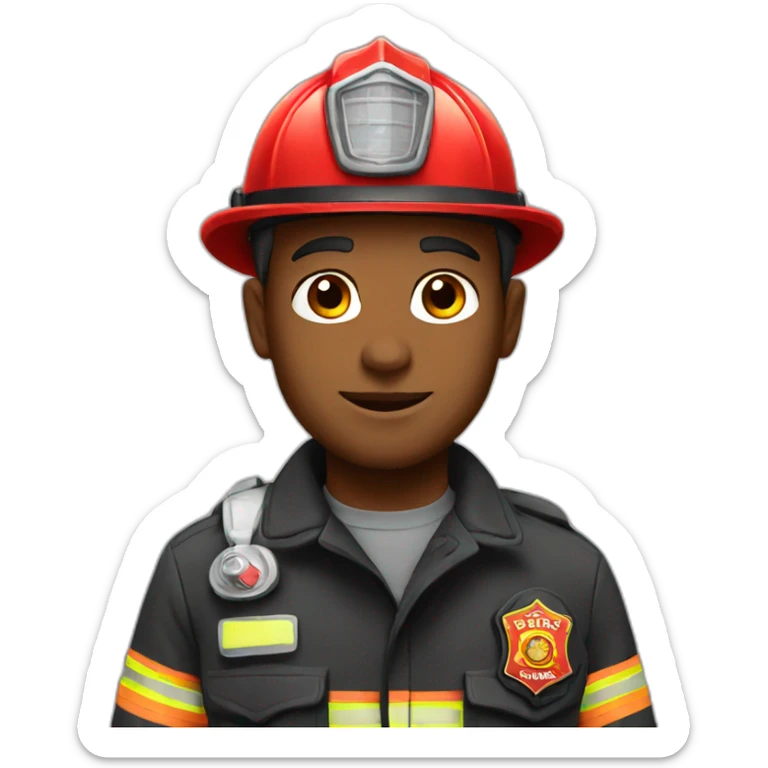 firefighter sticker