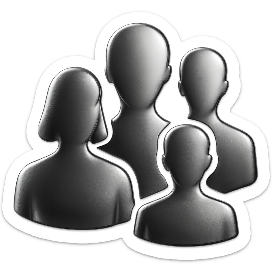 group of people sticker