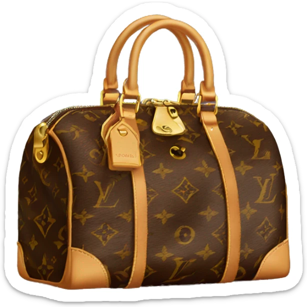 Louis Vuitton bag sticker