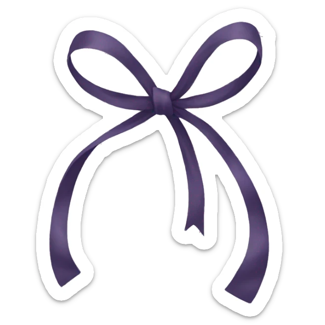 Bow  sticker
