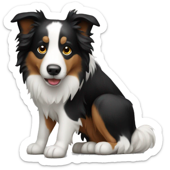 Border collie  sticker