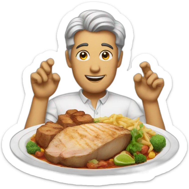 big dinner sticker