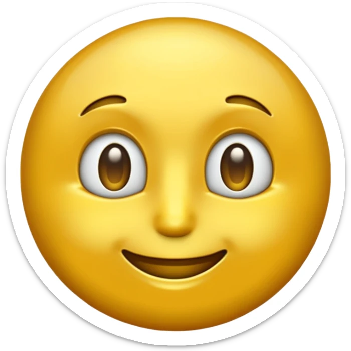 create a golden gold emoji  the most attractive any one or all of them ill choose it should be fully golden sticker