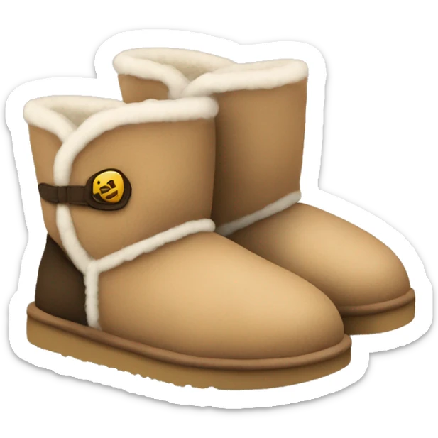 UGG slippers  sticker
