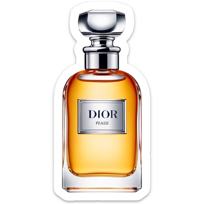 Dior parfum sticker