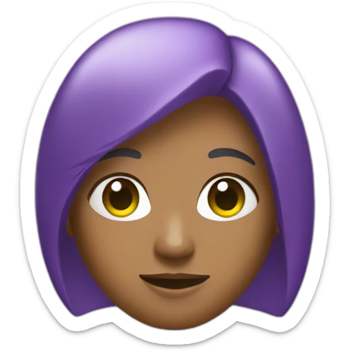 Violet money  sticker