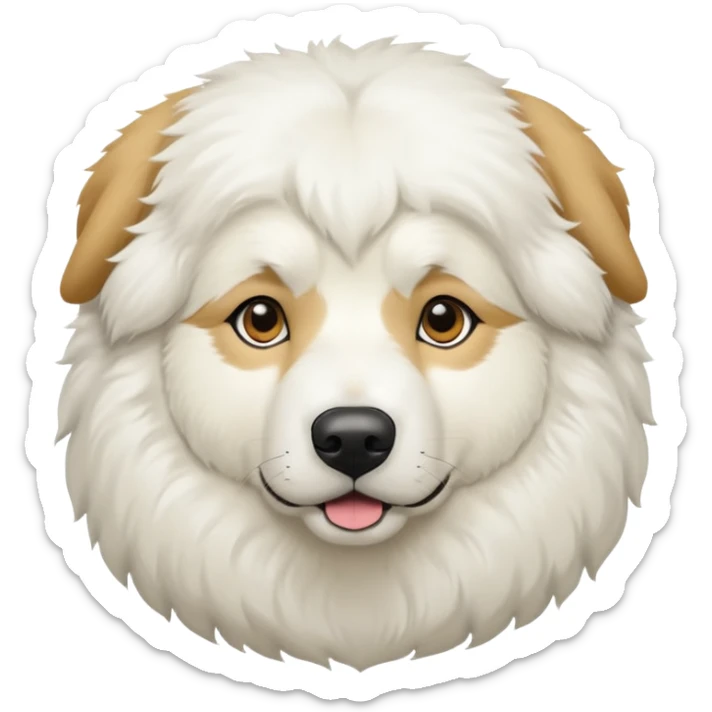 Great pyrenese sticker