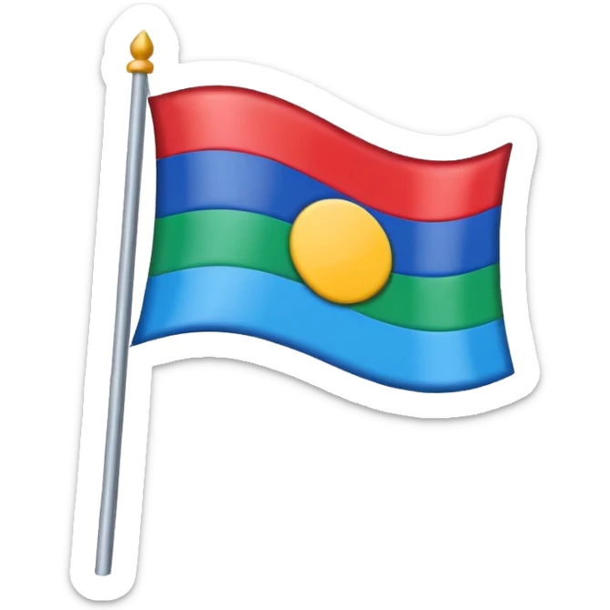 Bandeira de pan sticker