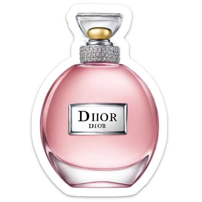 Dior perfume sticker