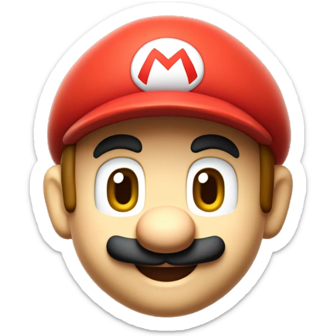 Mario: Iconic-style Candid Likeness Video Game Mascot

The legendary plumber in red cap and overalls, Mario is a symbol of adventure and fun, representing Nintendo’s playful spirit since 1981. sticker