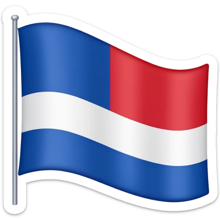 the french flag only filling the entire emoji, not a single other thing sticker