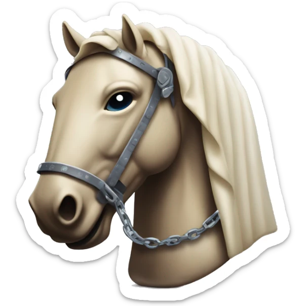 trojan horse, with private equity associates visible hiding like Troy movie sticker