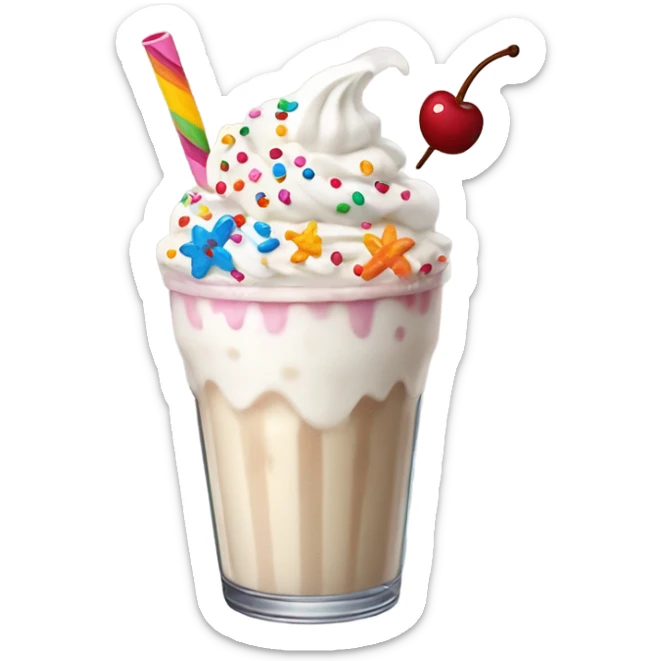 Milchshake cute sticker