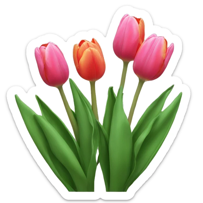 Tulips  sticker