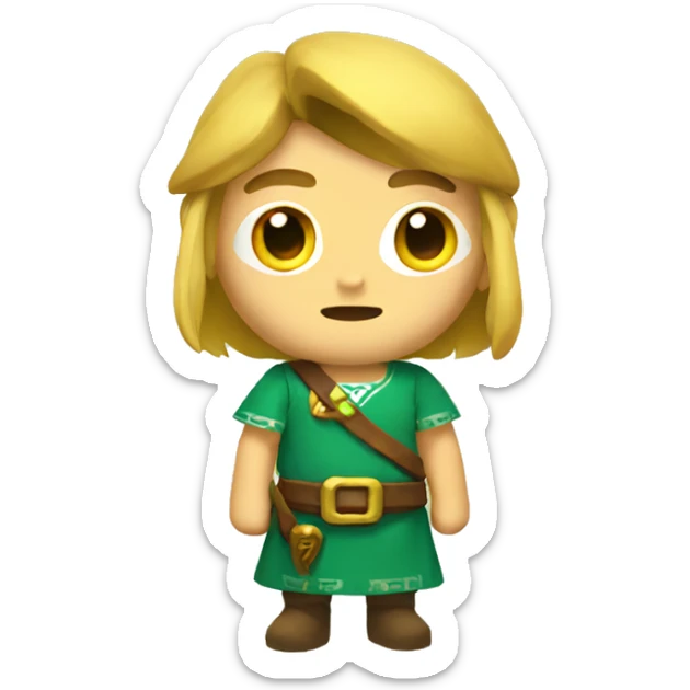 Zelda sticker