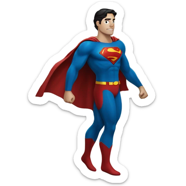superman sticker