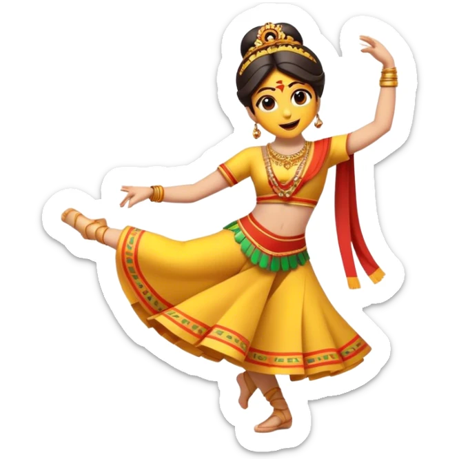 Cinematic Realistic Sirtaki Dance Pop Culture Emoji, showcasing energetic traditional dance movements rendered with dynamic, rhythmic lighting and expressive detail. sticker
