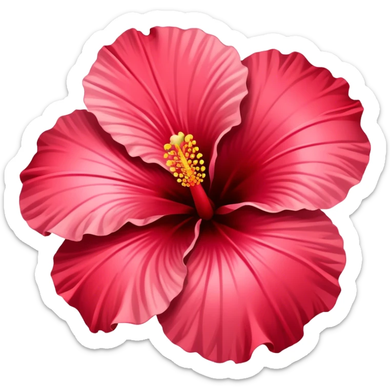 Hibiscus sticker