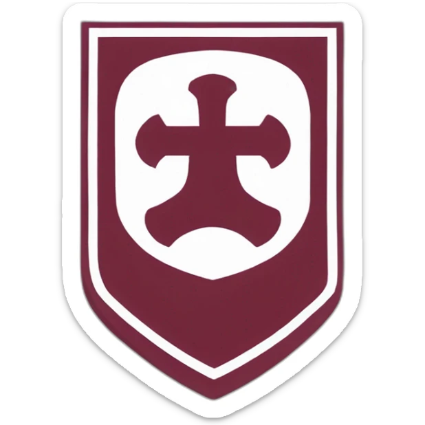 Logo du club FC Metz avec un croix de lorraine et un graoully sticker