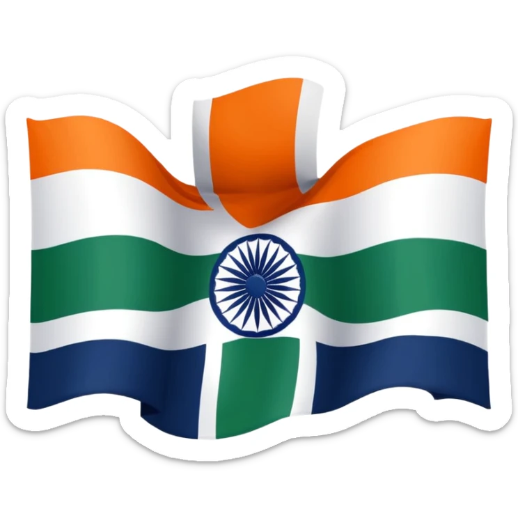 I want the flag of India which is the whole of India  sticker