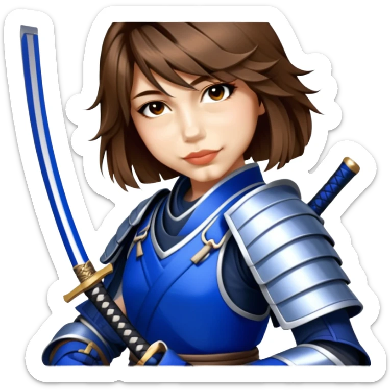 Steadfast Samurai sticker