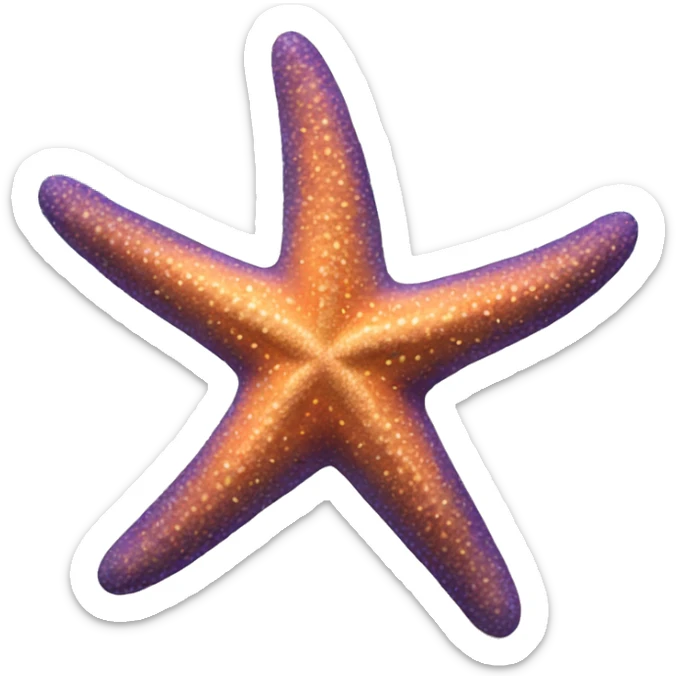 starfish sticker