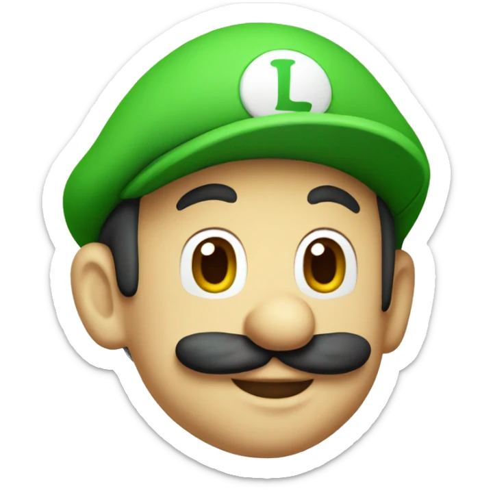 luigi sticker