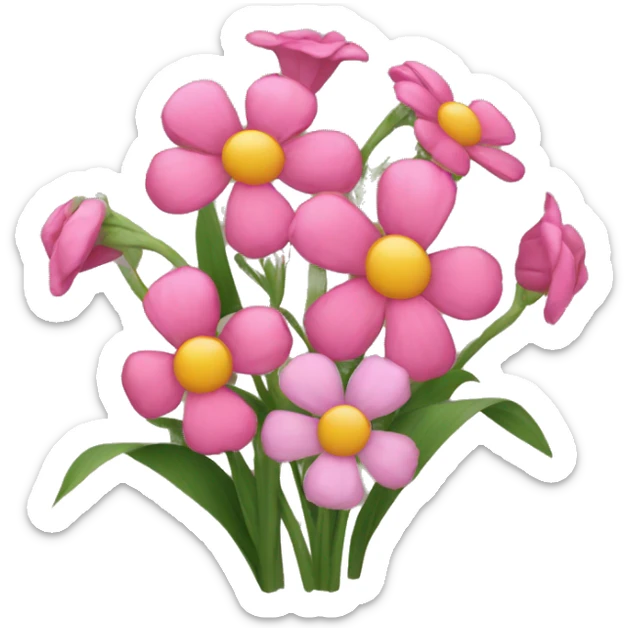 Flowers sticker